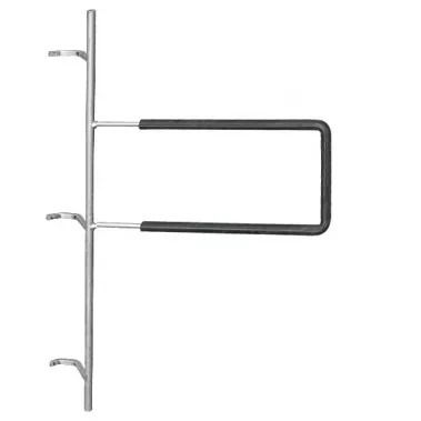 Batten holder left hand and right hand for quick nailing of fence battens